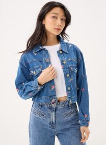Jeansjacken Ladies Woven Jacket E1712BEP damen blau