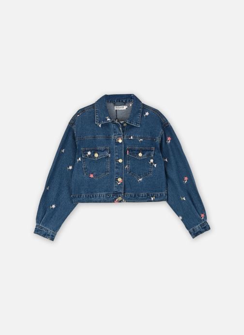 Molly Bracken Vestes en jean Ladies Woven Jacket E1712BEP femme bleu