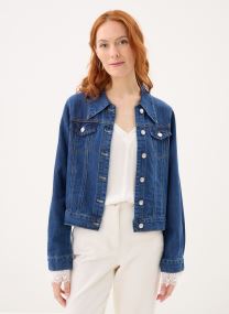 Jeansjacken Ladies Woven Jacket E1776EP damen blau Molly Bracken Jeansjacken Ladies Woven Jacket E1776EP damen blau DENIM BLUE