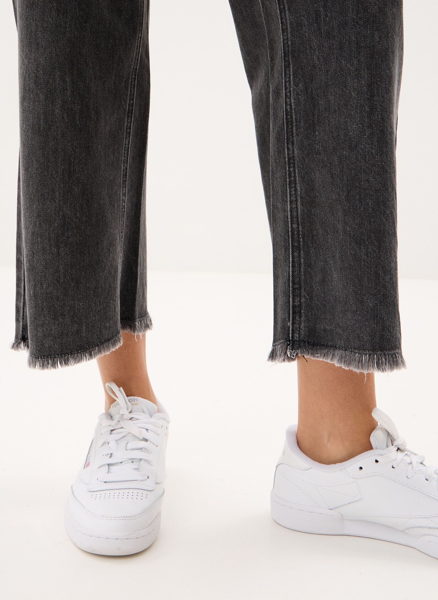 Straight Fit Jeans Ladies Woven Pants E1793EP damen schwarz Molly Bracken Straight Fit Jeans Ladies Woven Pants E1793EP damen schwarz BLACK DENIM