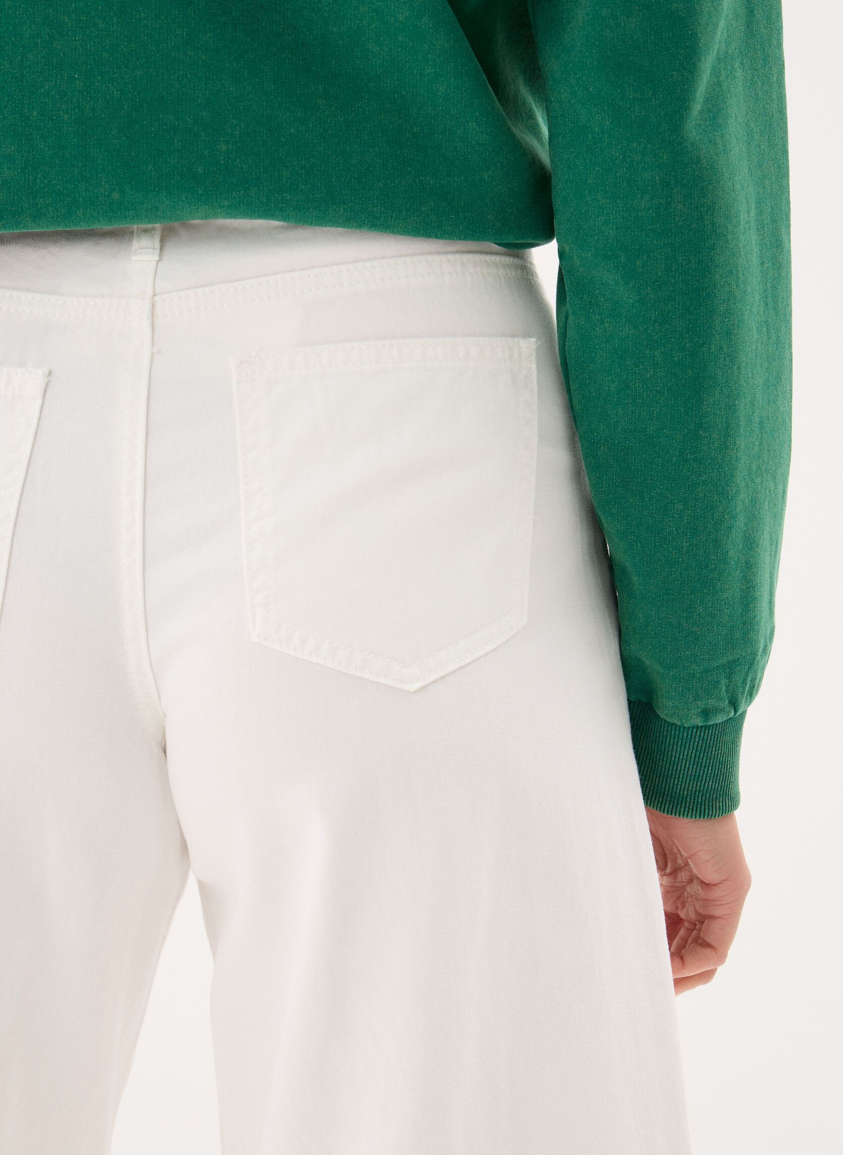 Pantalons larges Ladies Woven Pants EF1625EE femme blanc Molly Bracken Pantalons larges Ladies Woven Pants EF1625EE femme blanc WHITE