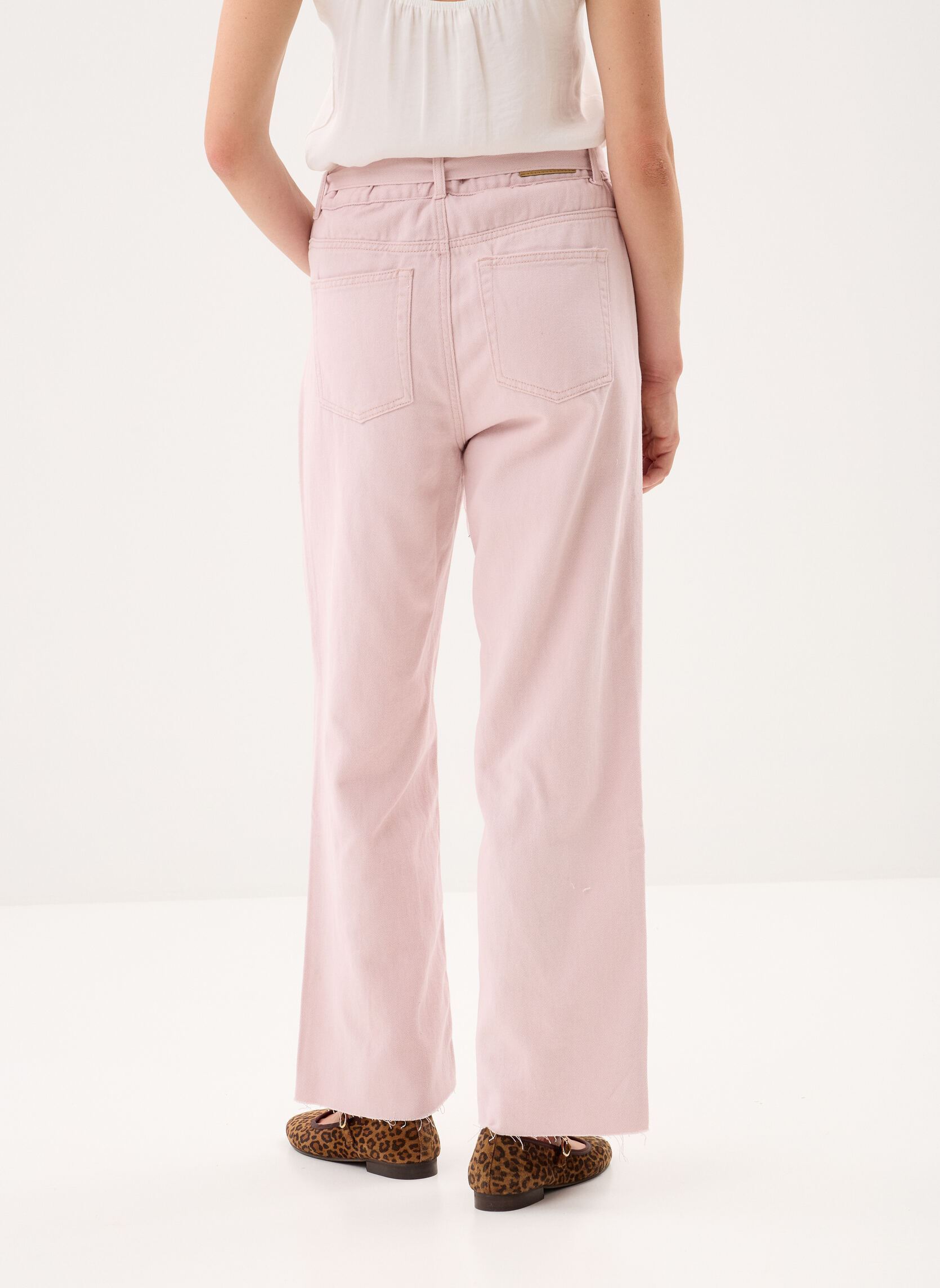 Pantalons droit Ladies Woven Pants ER169BEP femme rose Molly Bracken Pantalons droit Ladies Woven Pants ER169BEP femme rose PINK