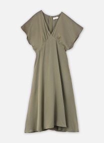 Lange jurken Ladies Woven Dress EW04EP dames groen