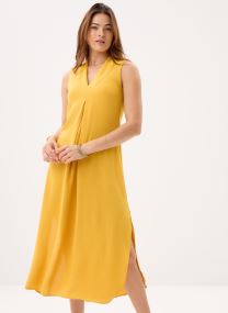 Lange Kleider Ladies Woven Dress G971EE damen gelb Molly Bracken Lange Kleider Ladies Woven Dress G971EE damen gelb MANGO YELLOW