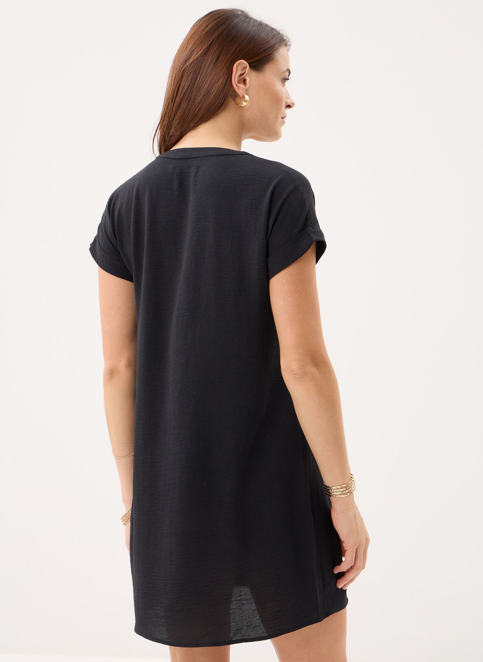 Kleider Ladies Woven Dress G972EE damen schwarz Molly Bracken Kleider Ladies Woven Dress G972EE damen schwarz BLACK