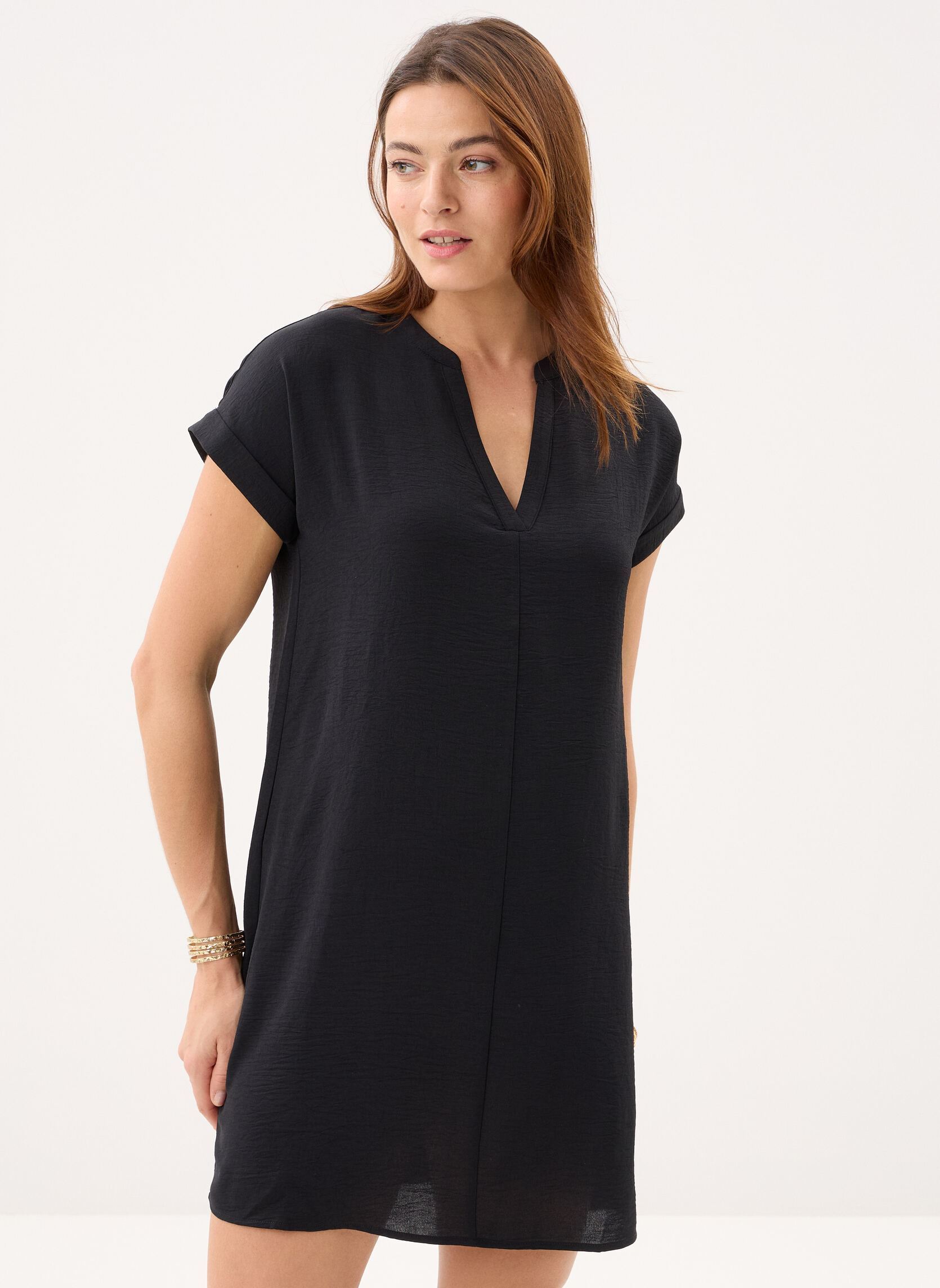 Kleider Ladies Woven Dress G972EE damen schwarz Molly Bracken Kleider Ladies Woven Dress G972EE damen schwarz BLACK