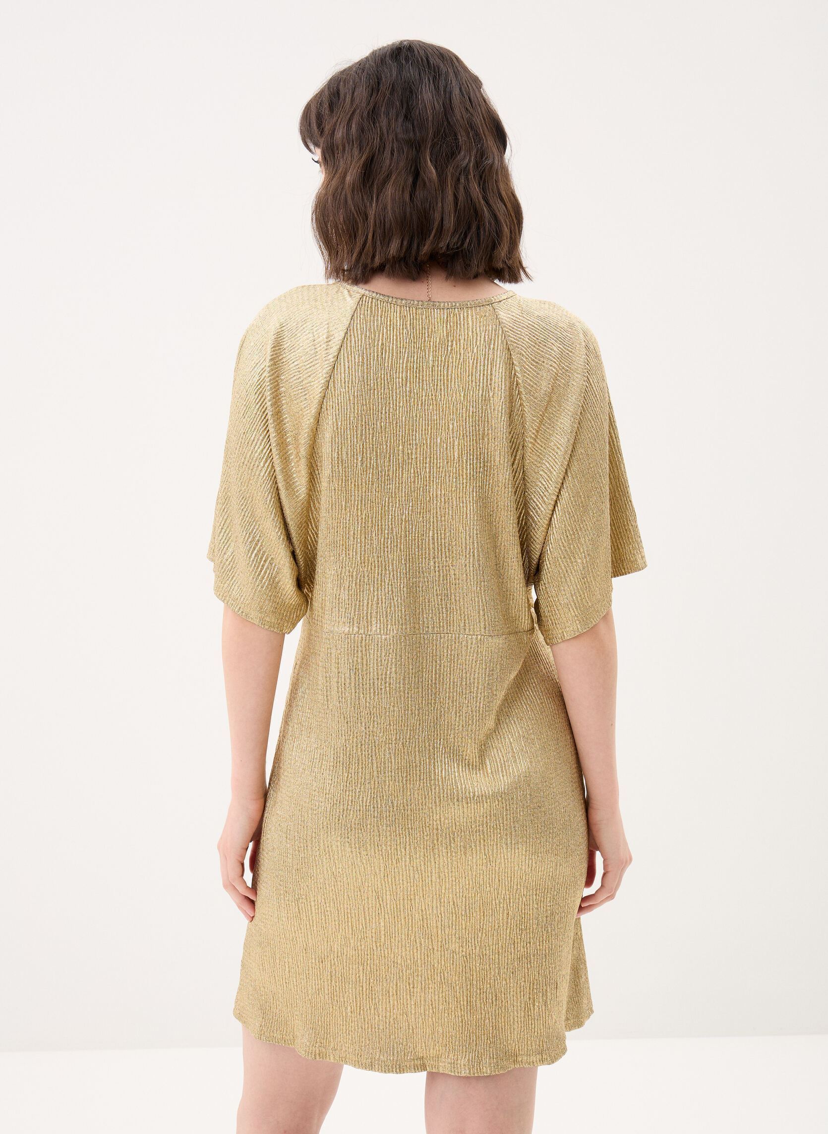 Robes Ladies Woven Dress GW17EE femme or et bronze Molly Bracken Robes Ladies Woven Dress GW17EE femme or et bronze GOLD