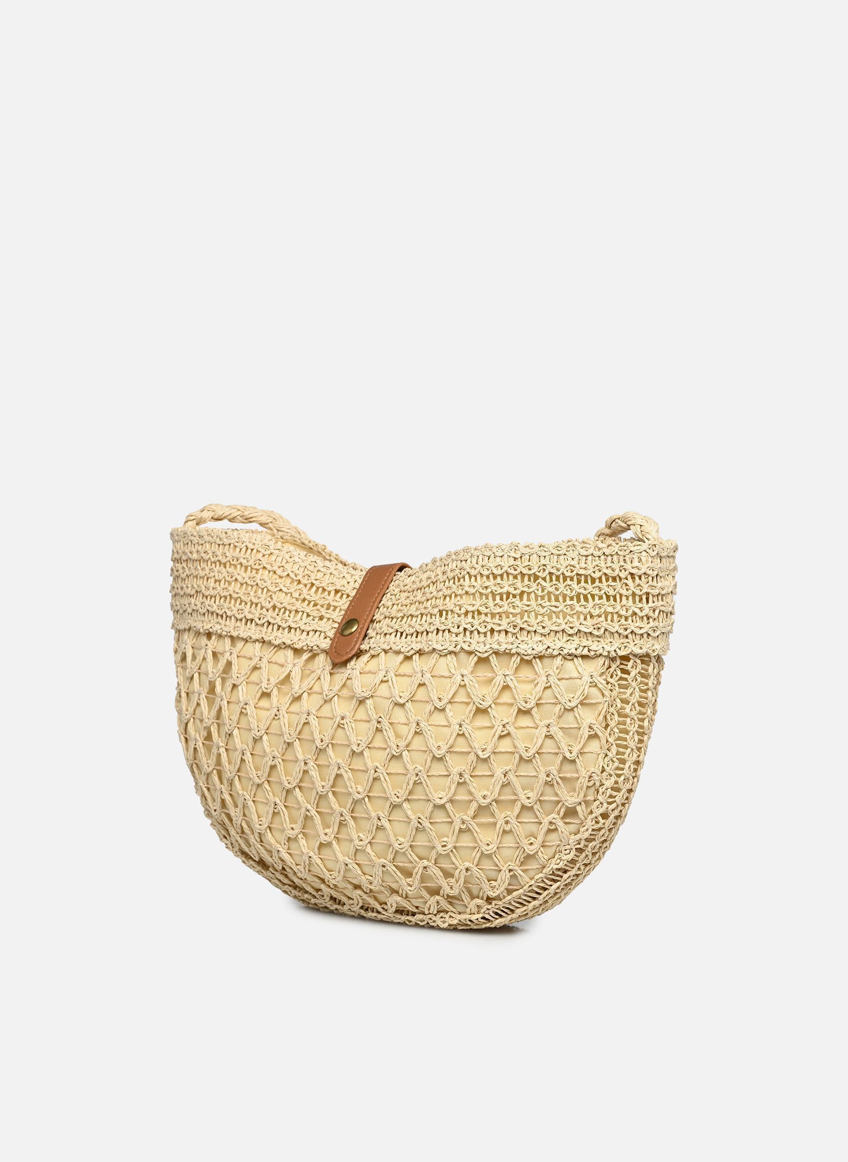 Umhängetaschen Ladies Woven Bag H167EE damen weiß Molly Bracken Umhängetaschen Ladies Woven Bag H167EE damen weiß OFFWHITE