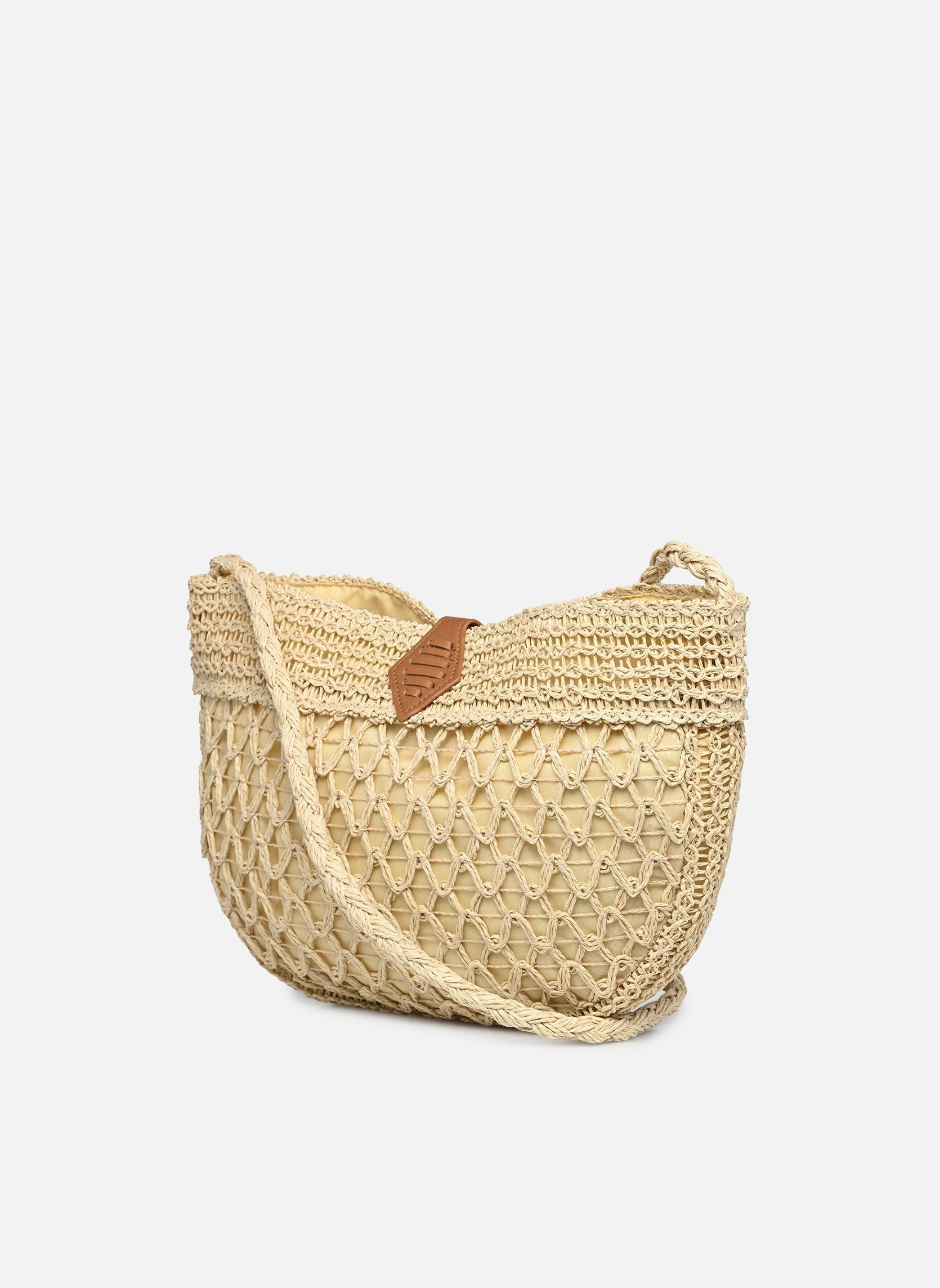 Umhängetaschen Ladies Woven Bag H167EE damen weiß Molly Bracken Umhängetaschen Ladies Woven Bag H167EE damen weiß OFFWHITE