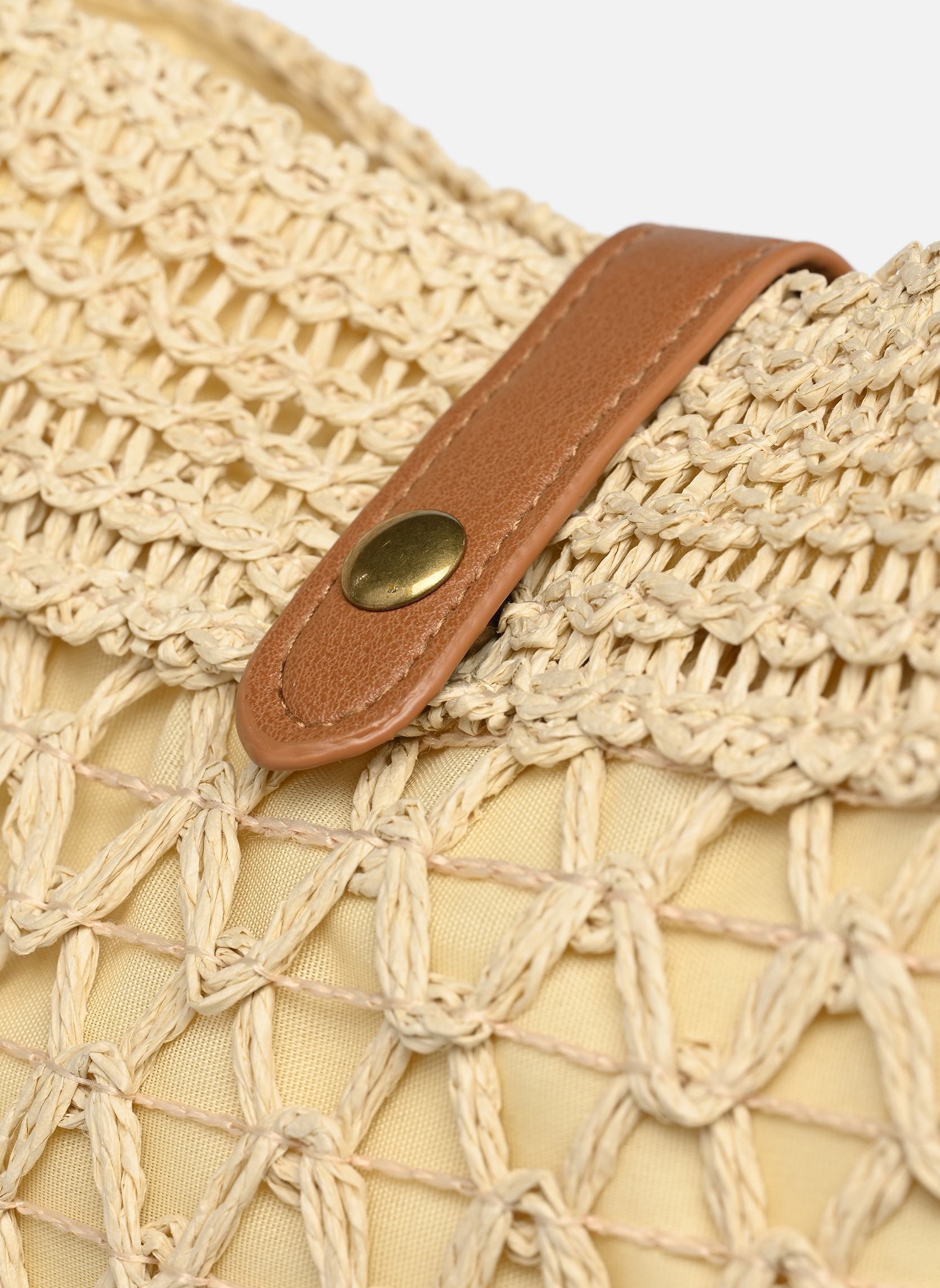 Umhängetaschen Ladies Woven Bag H167EE damen weiß Molly Bracken Umhängetaschen Ladies Woven Bag H167EE damen weiß OFFWHITE