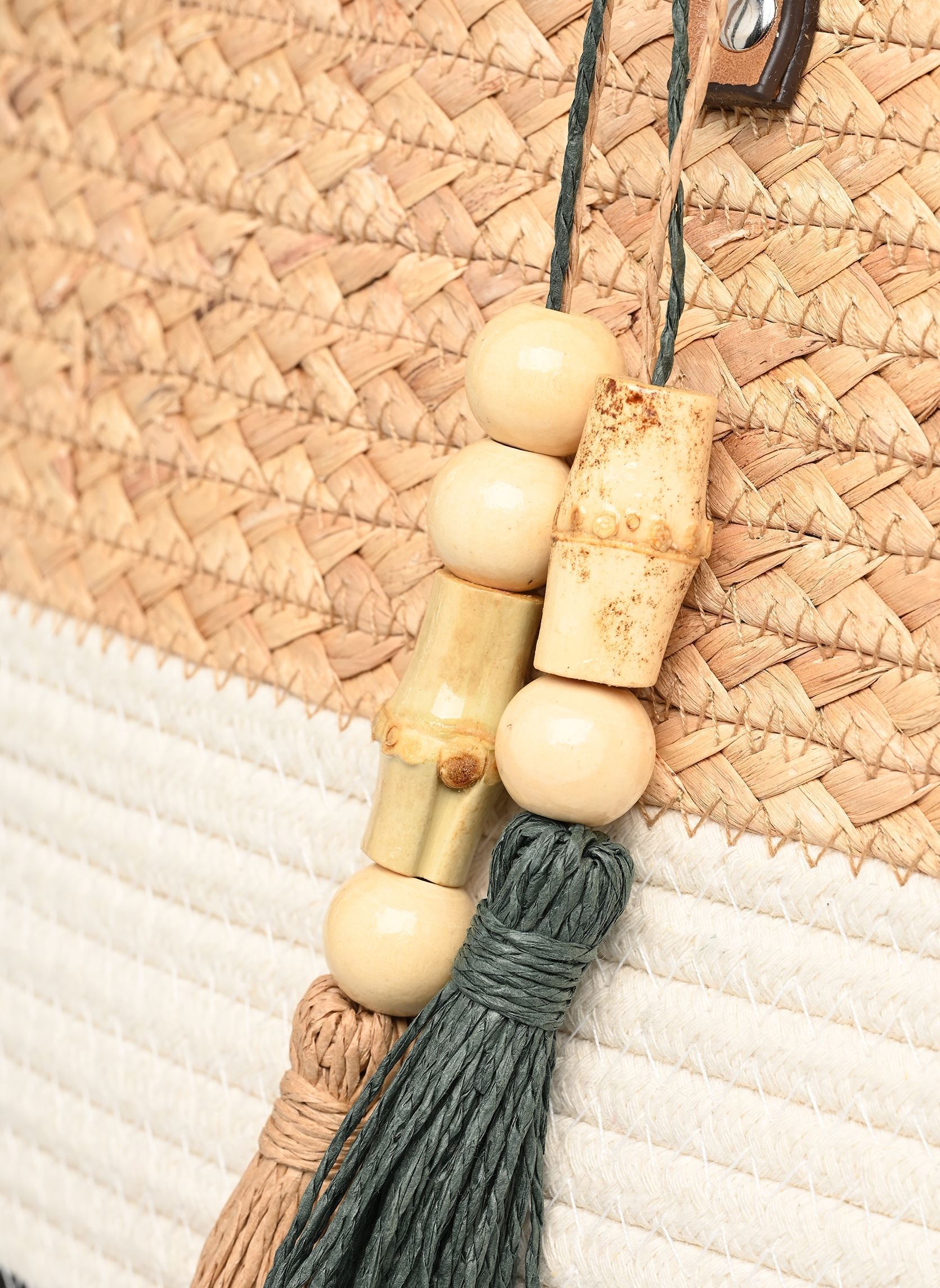 Umhängetaschen Ladies Woven Bag H171EE damen beige Molly Bracken Umhängetaschen Ladies Woven Bag H171EE damen beige BEIGE