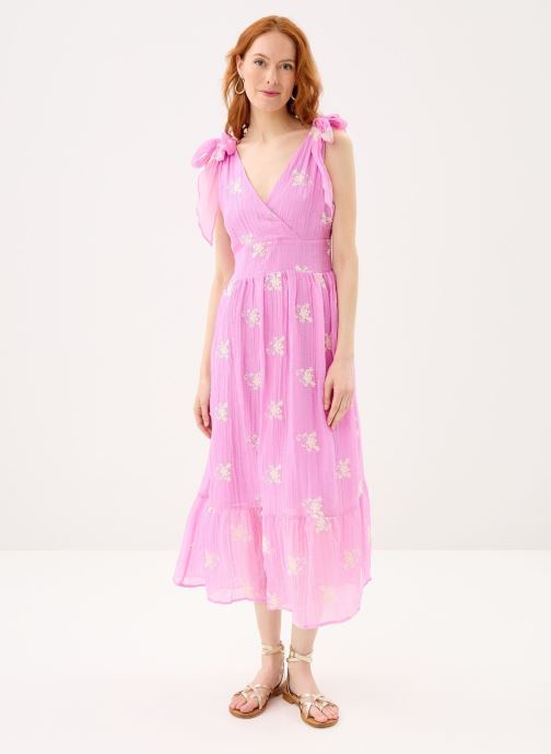 Molly Bracken Lange Kleider Ladies Woven Dress LA1463EE damen rosa