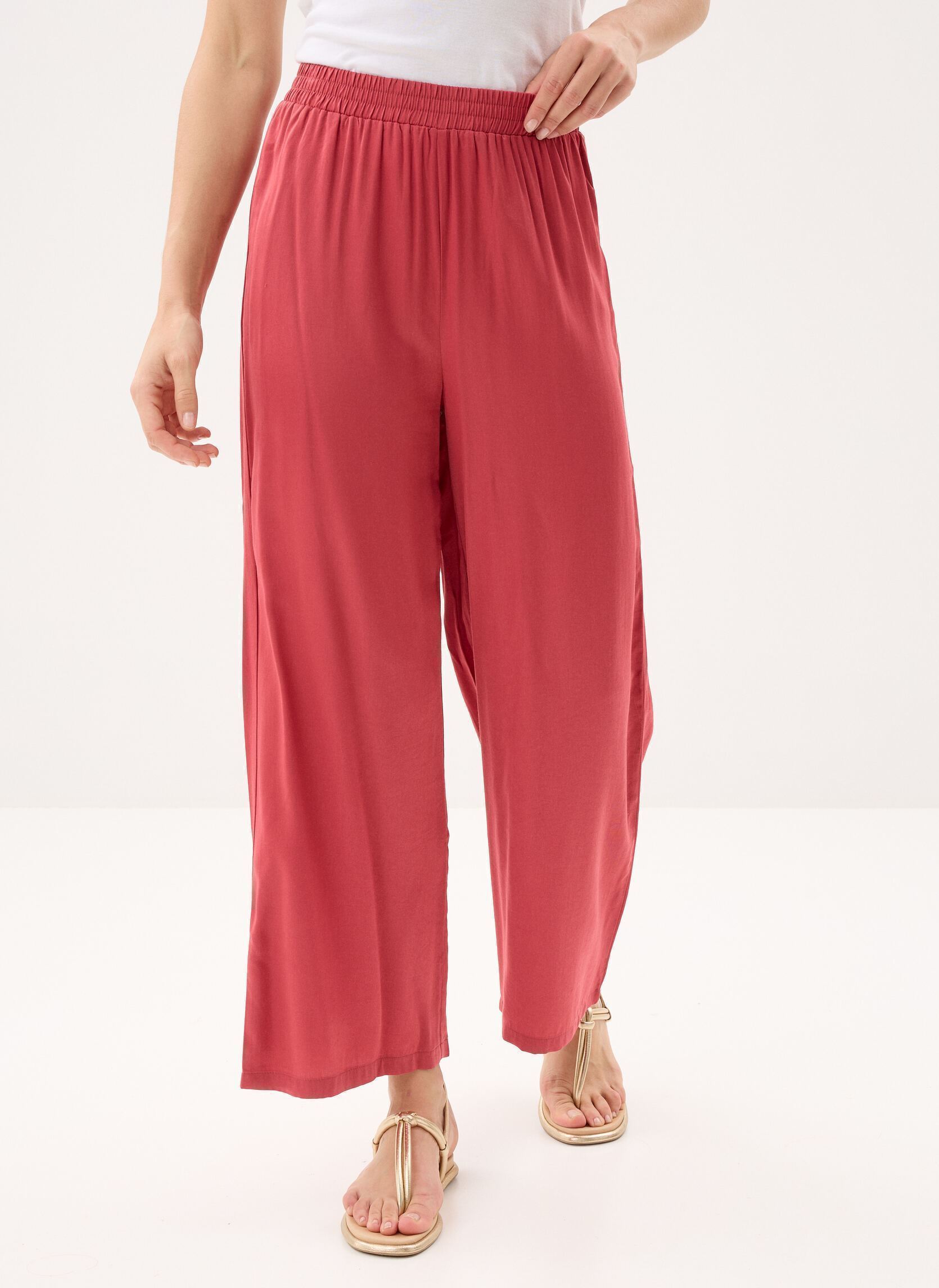 Weite Hosen Ladies Woven Pants LA1685EP damen orange Molly Bracken Weite Hosen Ladies Woven Pants LA1685EP damen orange TERRACOTTA