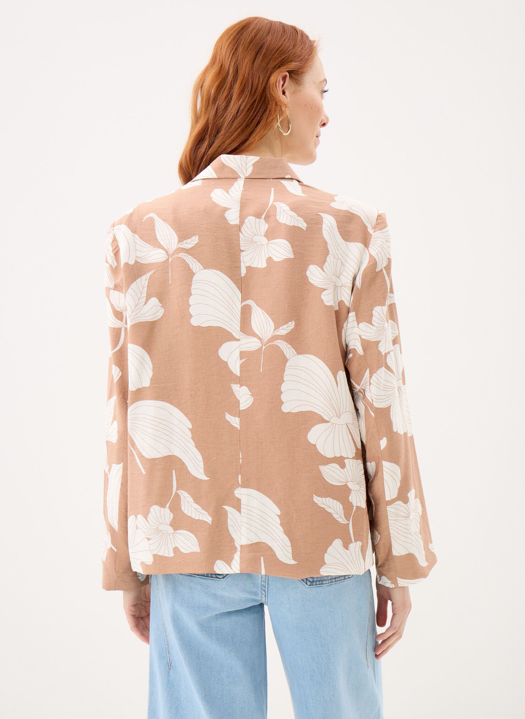 Jacketts / Sakkos Ladies Woven Blazer LA1866EE damen beige Molly Bracken Jacketts / Sakkos Ladies Woven Blazer LA1866EE damen beige BEIGE CHLOE