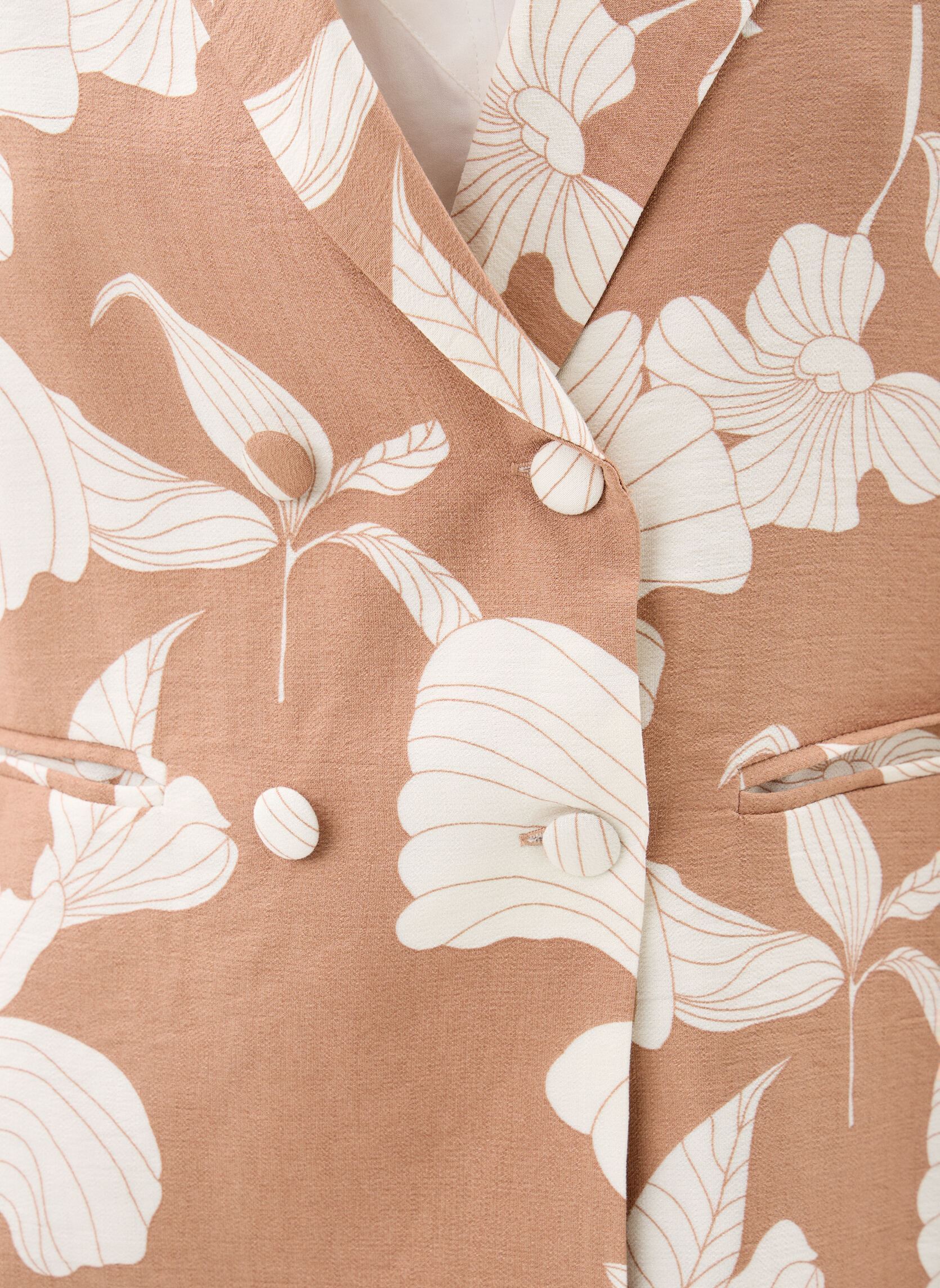 Jacketts / Sakkos Ladies Woven Blazer LA1866EE damen beige Molly Bracken Jacketts / Sakkos Ladies Woven Blazer LA1866EE damen beige BEIGE CHLOE