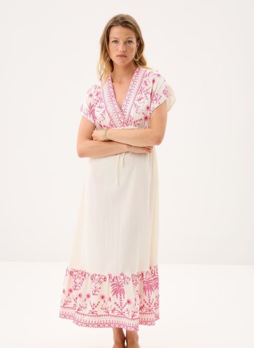 Molly Bracken Lange jurken Ladies Woven Dress LA1905EE dames wit