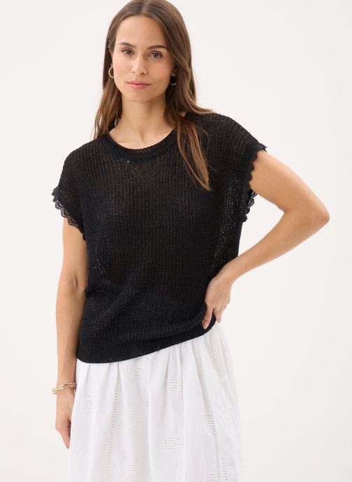 Molly Bracken Pulls Ladies Knitted Sweater LA1961EP femme noir