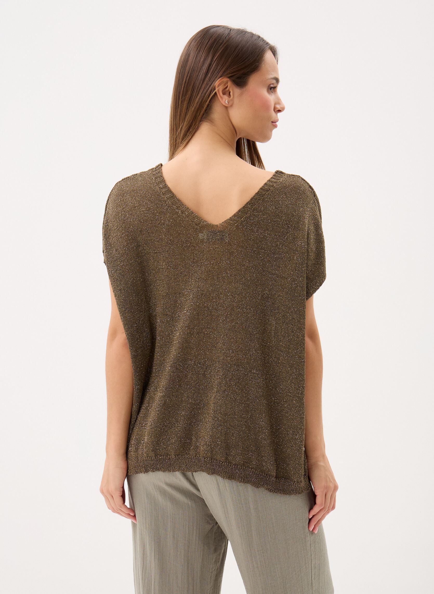 Truien Ladies Knitted Sweater LA1978EP dames groen Molly Bracken Truien Ladies Knitted Sweater LA1978EP dames groen KHAKI