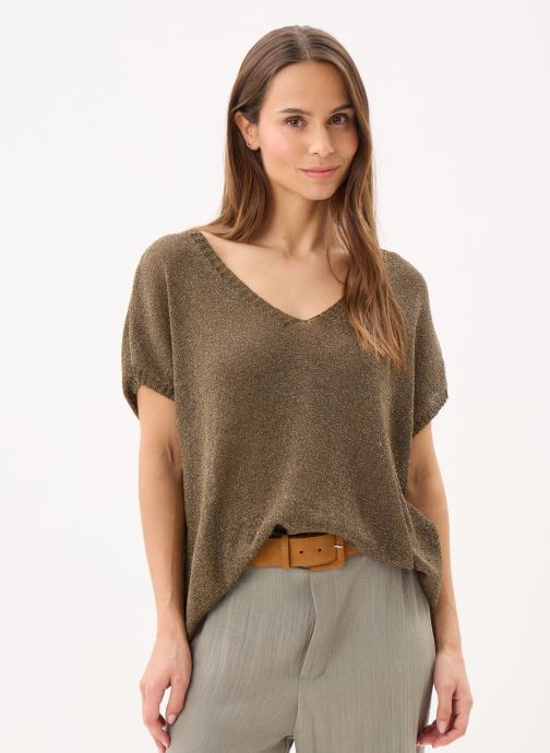Molly Bracken Pulls Ladies Knitted Sweater LA1978EP femme vert