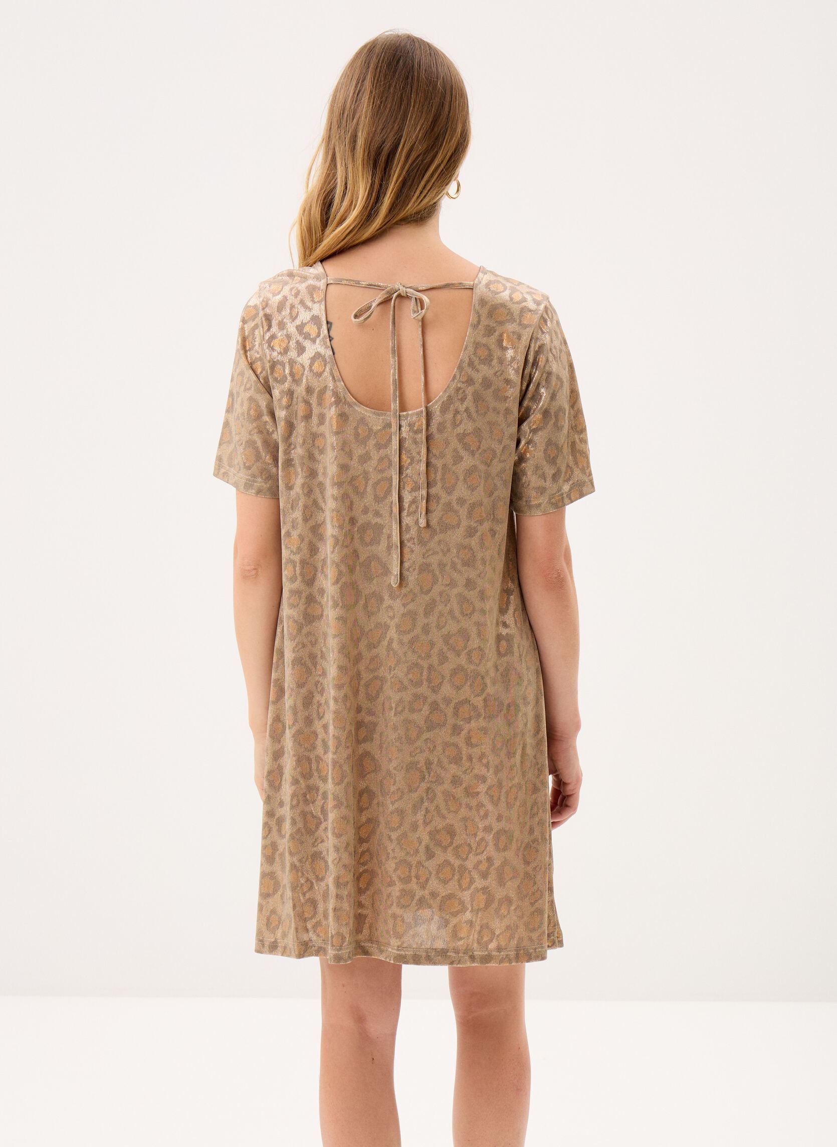 Kleider Ladies Knitted Dress MW118EE damen gold und bronze Molly Bracken Kleider Ladies Knitted Dress MW118EE damen gold und bronze GOLD