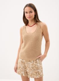 Tanktops Ladies Knitted Tank Top N200EE damen beige