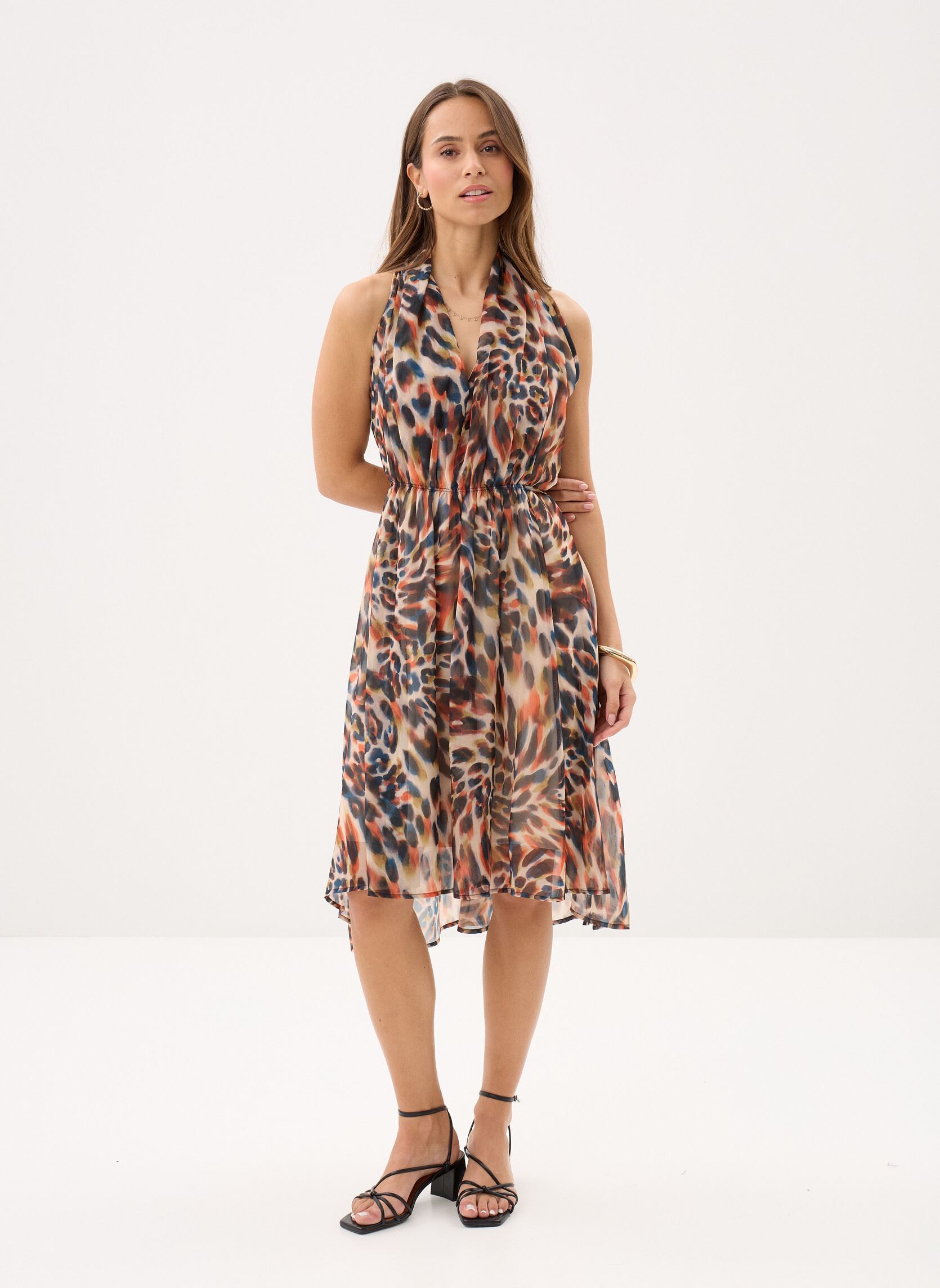 Kleider Ladies Woven Dress P1808AEE damen orange Molly Bracken Kleider Ladies Woven Dress P1808AEE damen orange ORANGE ROMY