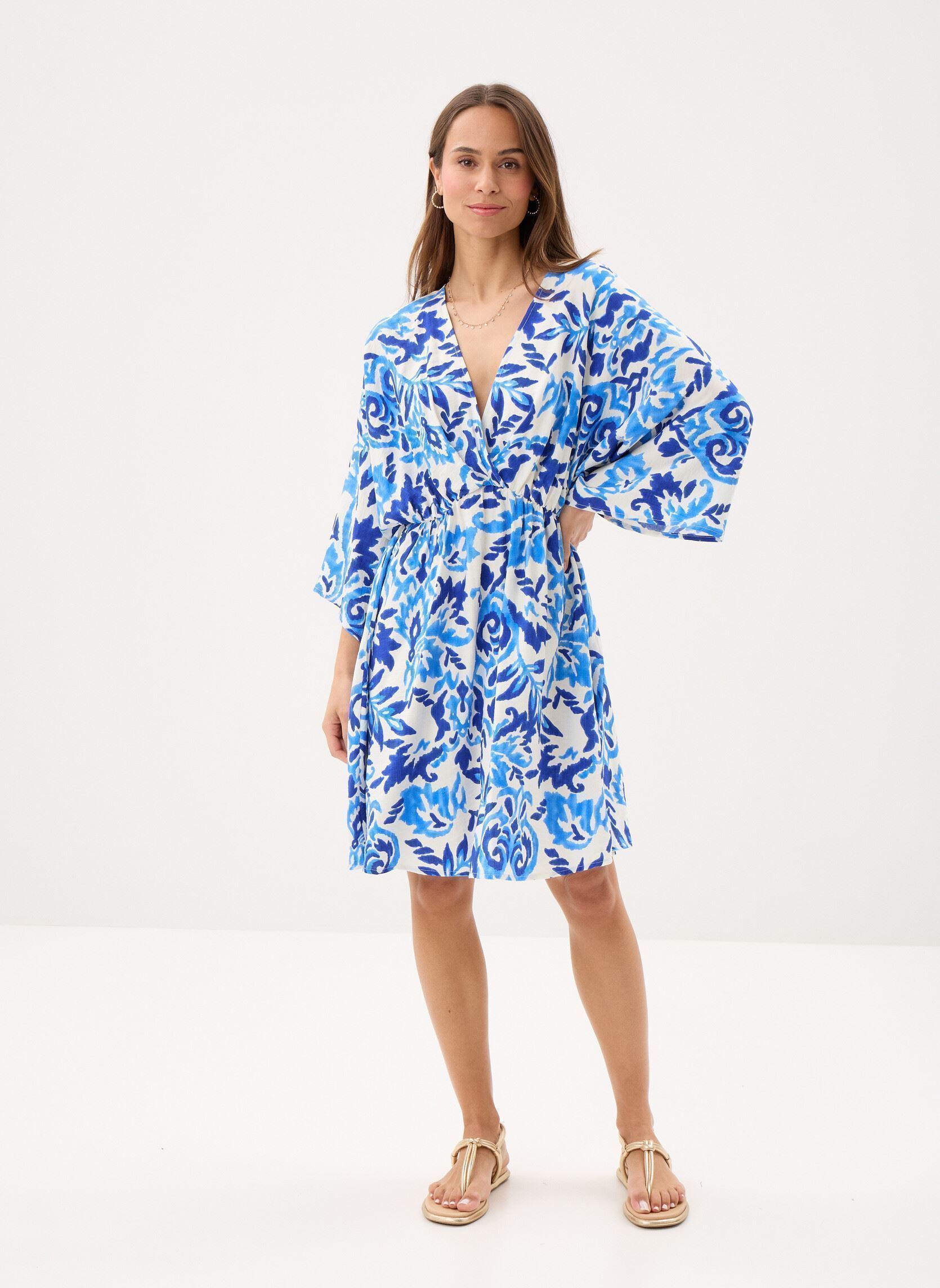 Kleider Ladies Woven Dress T1975EE damen blau Molly Bracken Kleider Ladies Woven Dress T1975EE damen blau BLUE ALIZEE