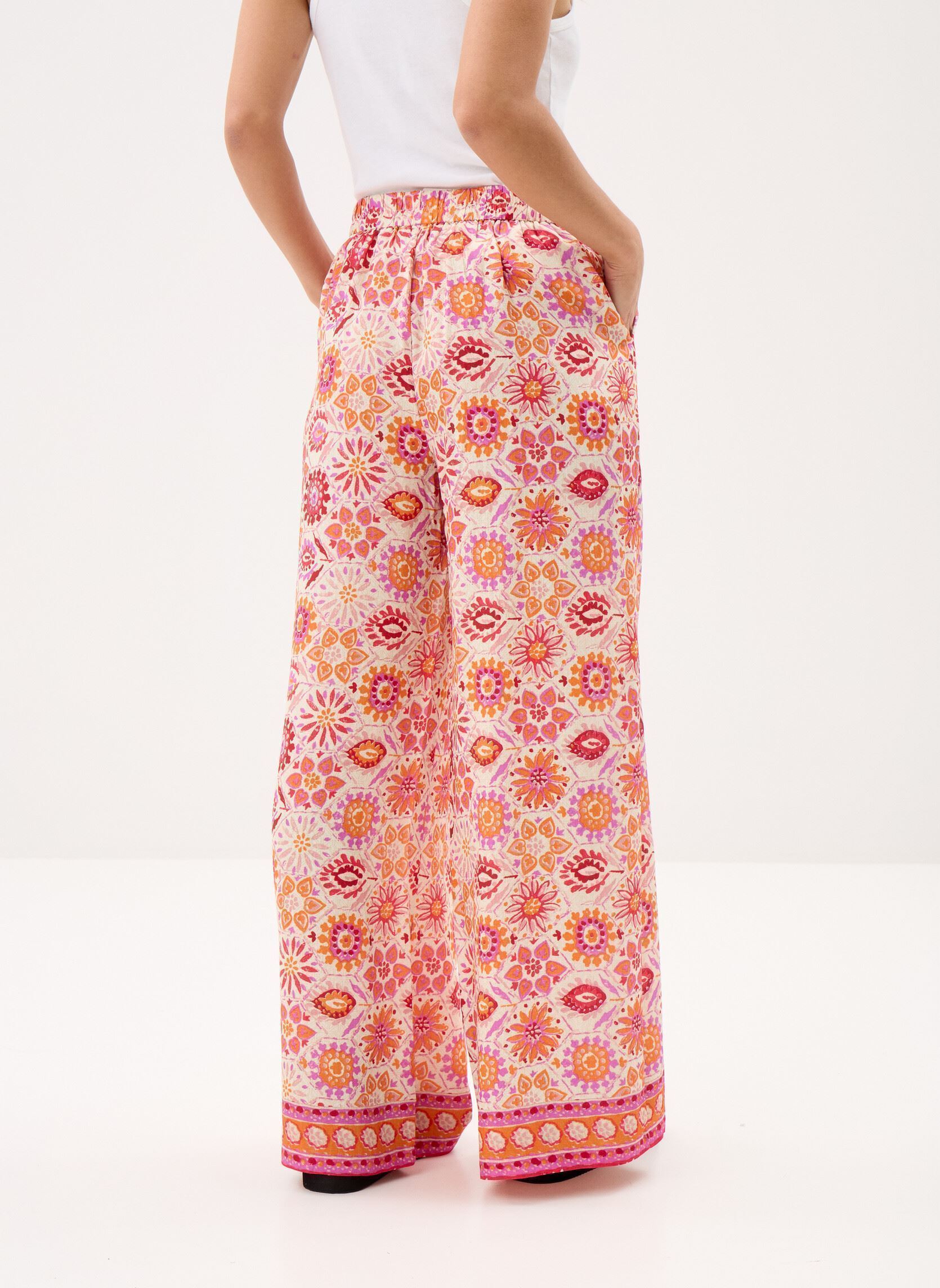 Weite Hosen Ladies Woven Pants T2153EE damen orange Molly Bracken Weite Hosen Ladies Woven Pants T2153EE damen orange ORANGE MELISSA
