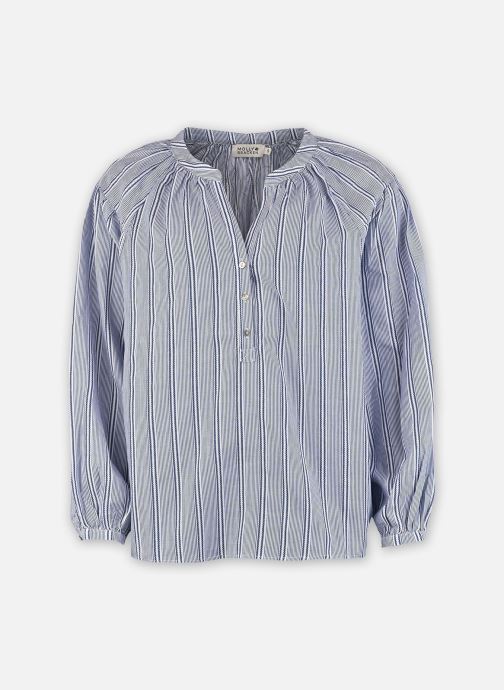 Molly Bracken Langarm-Blusen Ladies Woven Blouse T2174BEP damen blau