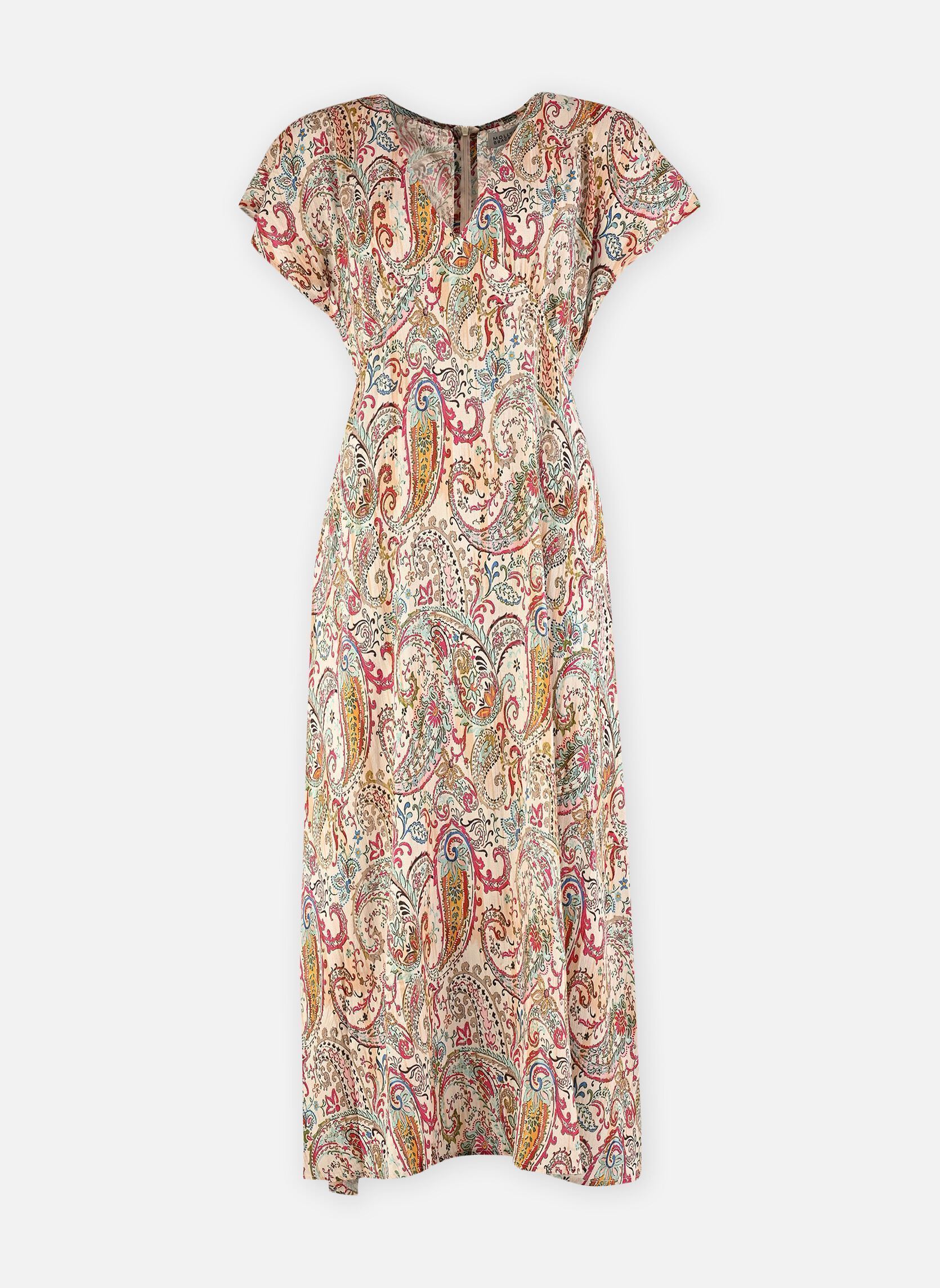 Lange jurken Ladies Woven Dress T2193EP dames wit Molly Bracken Lange jurken Ladies Woven Dress T2193EP dames wit OFFWHITE PAOLA