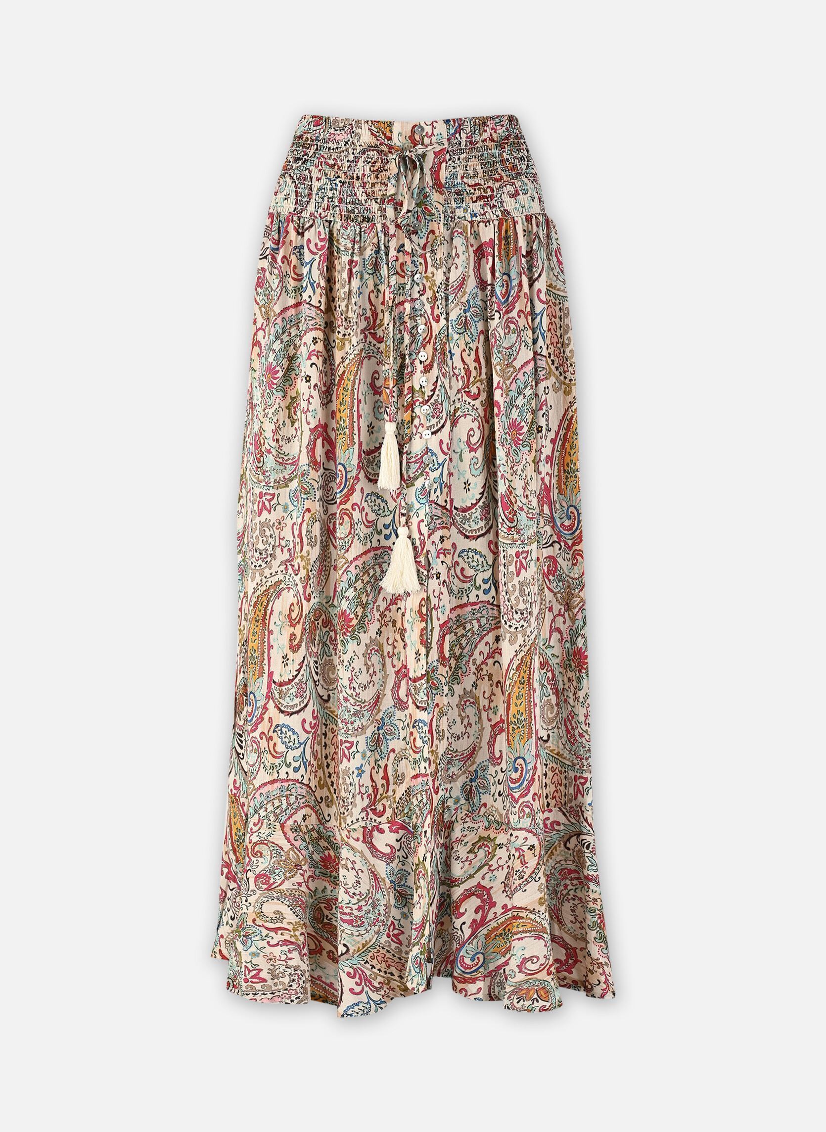 Lange rokken Ladies Woven Skirt T2196EP dames wit Molly Bracken Lange rokken Ladies Woven Skirt T2196EP dames wit OFFWHITE PAOLA