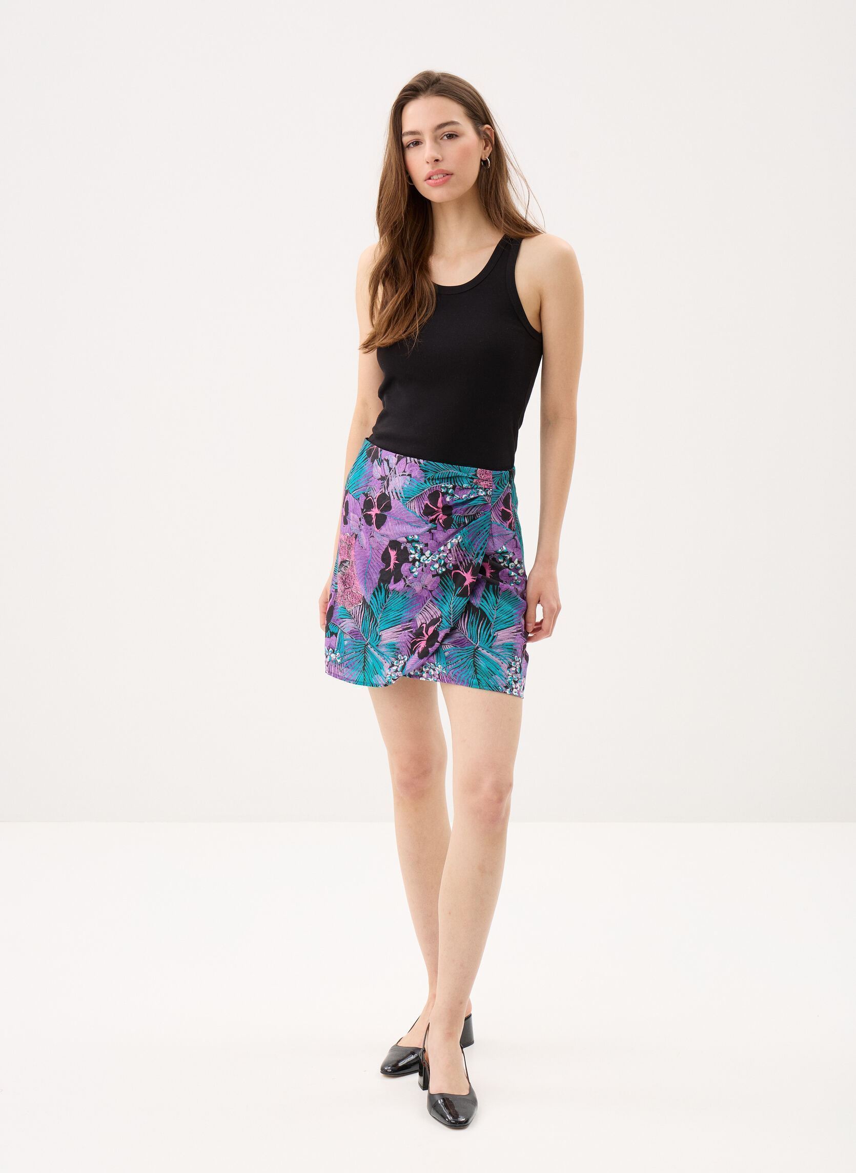 Jupes courtes Ladies Woven Skirt T2206EE femme violet Molly Bracken Jupes courtes Ladies Woven Skirt T2206EE femme violet PURPLE IRIS