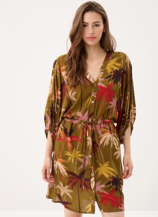 Molly Bracken Kleider Ladies Woven Dress T2211EE damen grün