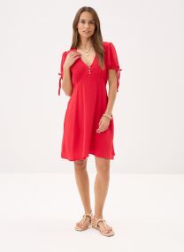 Kleider Ladies Woven Dress T2235EE damen rot
