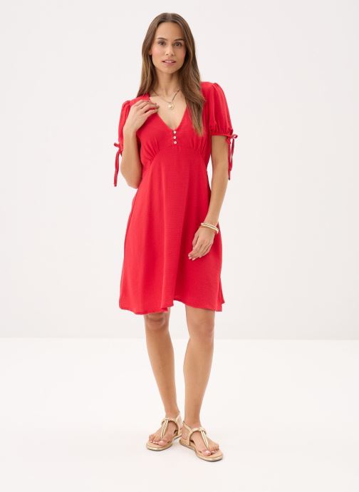 Molly Bracken Kleider Ladies Woven Dress T2235EE damen rot