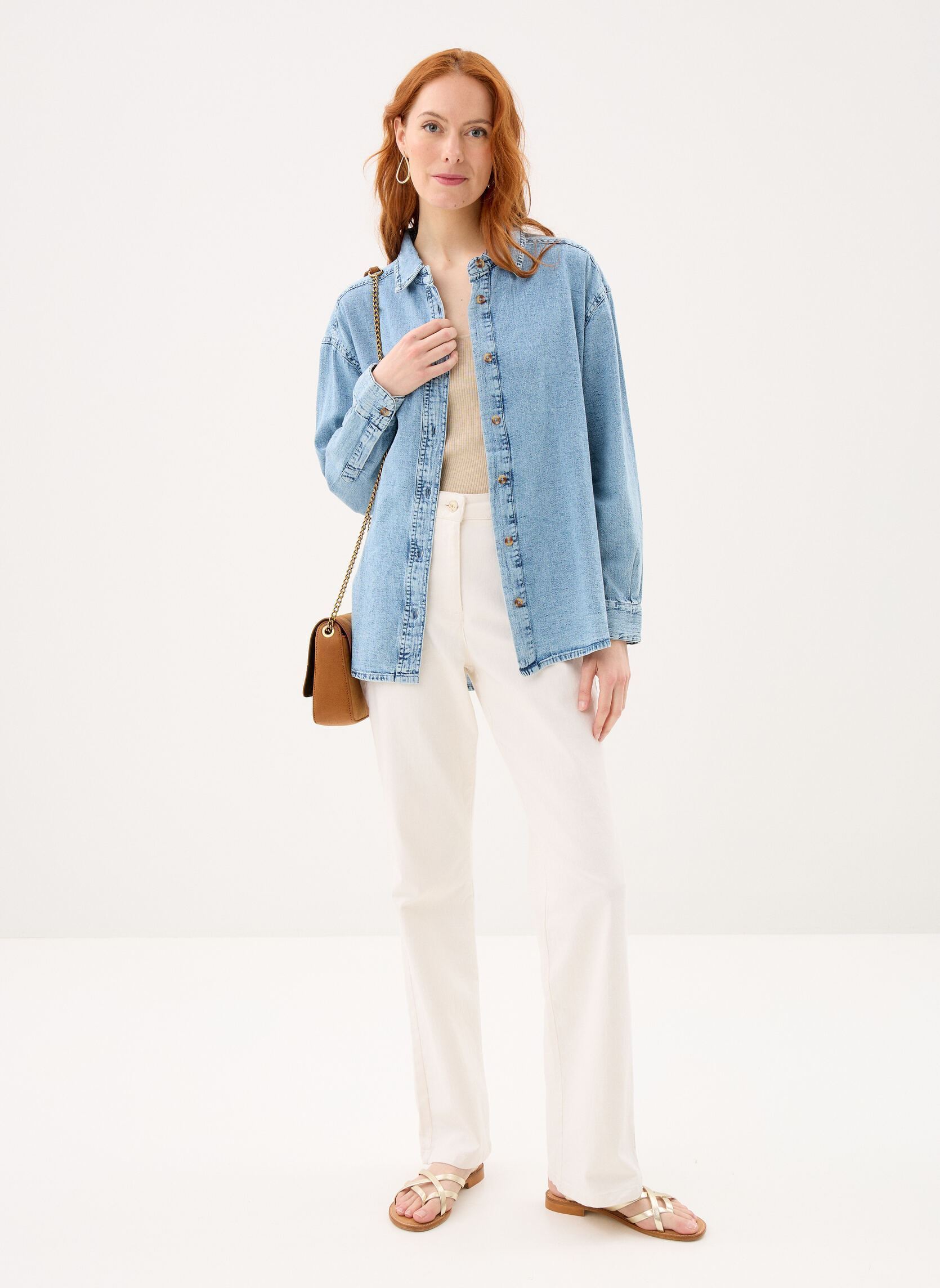 Hemden Ladies Woven Shirt ZA201EE dames blauw Molly Bracken Hemden Ladies Woven Shirt ZA201EE dames blauw BLUE