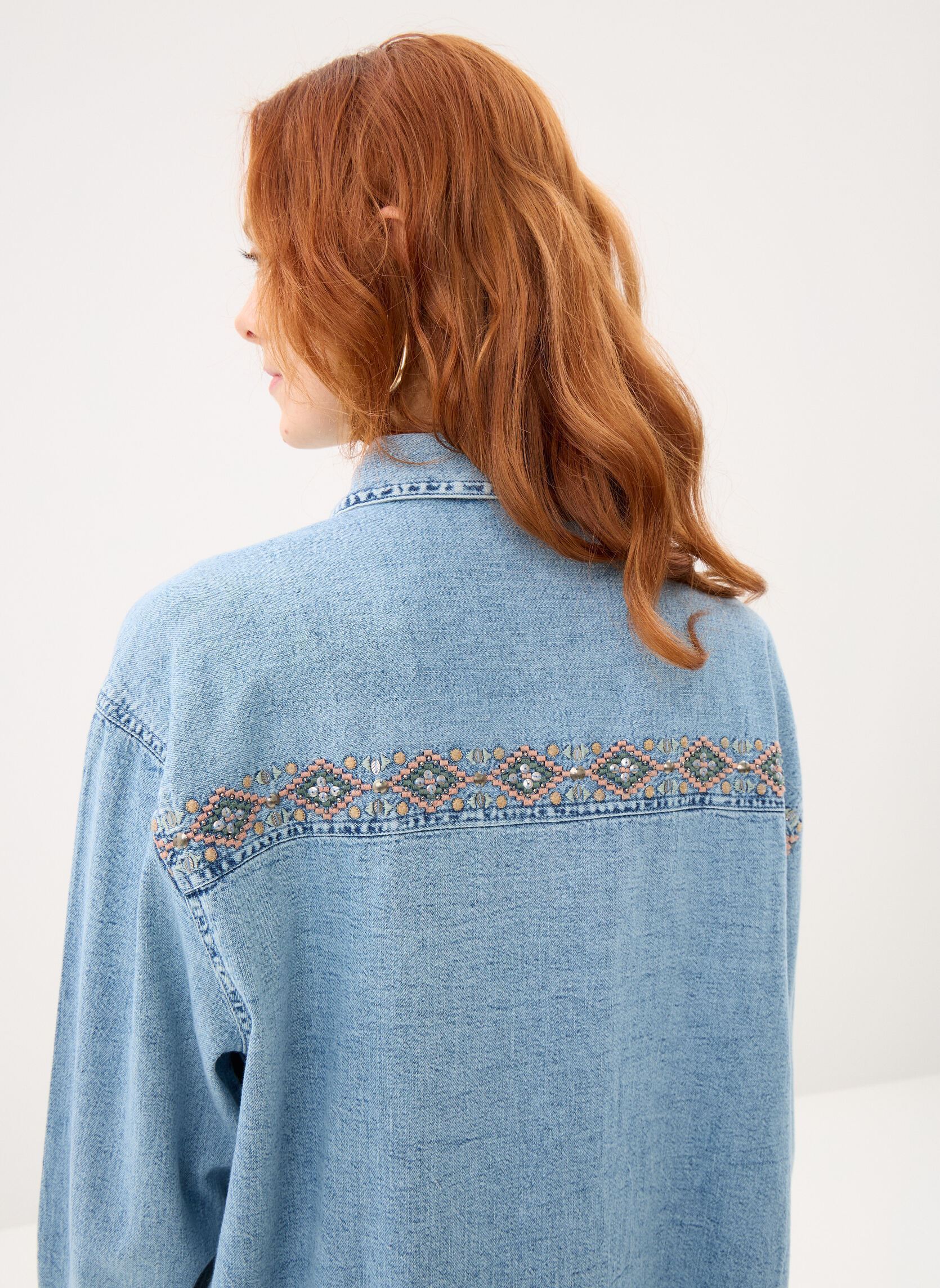 Hemden Ladies Woven Shirt ZA201EE dames blauw Molly Bracken Hemden Ladies Woven Shirt ZA201EE dames blauw BLUE