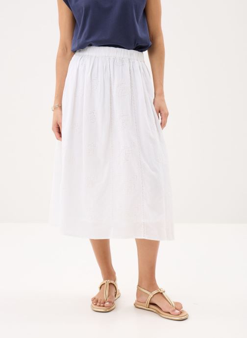 Molly Bracken Midi-Röcke Ladies Woven Skirt ZM128EE damen weiß