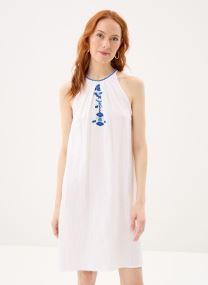Robes Ladies Woven Dress ZM142EE femme blanc Molly Bracken Robes Ladies Woven Dress ZM142EE femme blanc WHITE