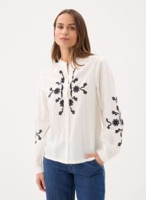 Langarm-Hemden Ladies Woven Shirt ZP135EE damen weiß Molly Bracken Langarm-Hemden Ladies Woven Shirt ZP135EE damen weiß WHITE