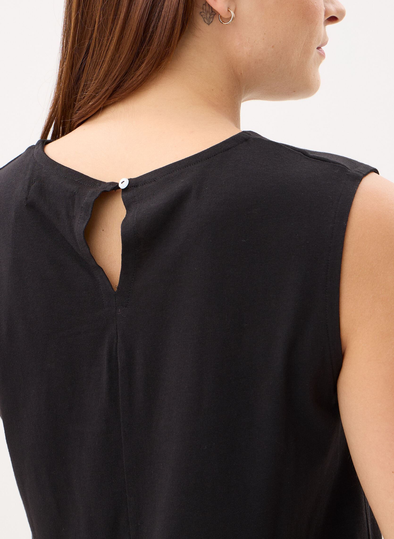 Kurzarm-T-Shirts Ladies Knitted Tee ZT15EE damen schwarz Molly Bracken Kurzarm-T-Shirts Ladies Knitted Tee ZT15EE damen schwarz BLACK