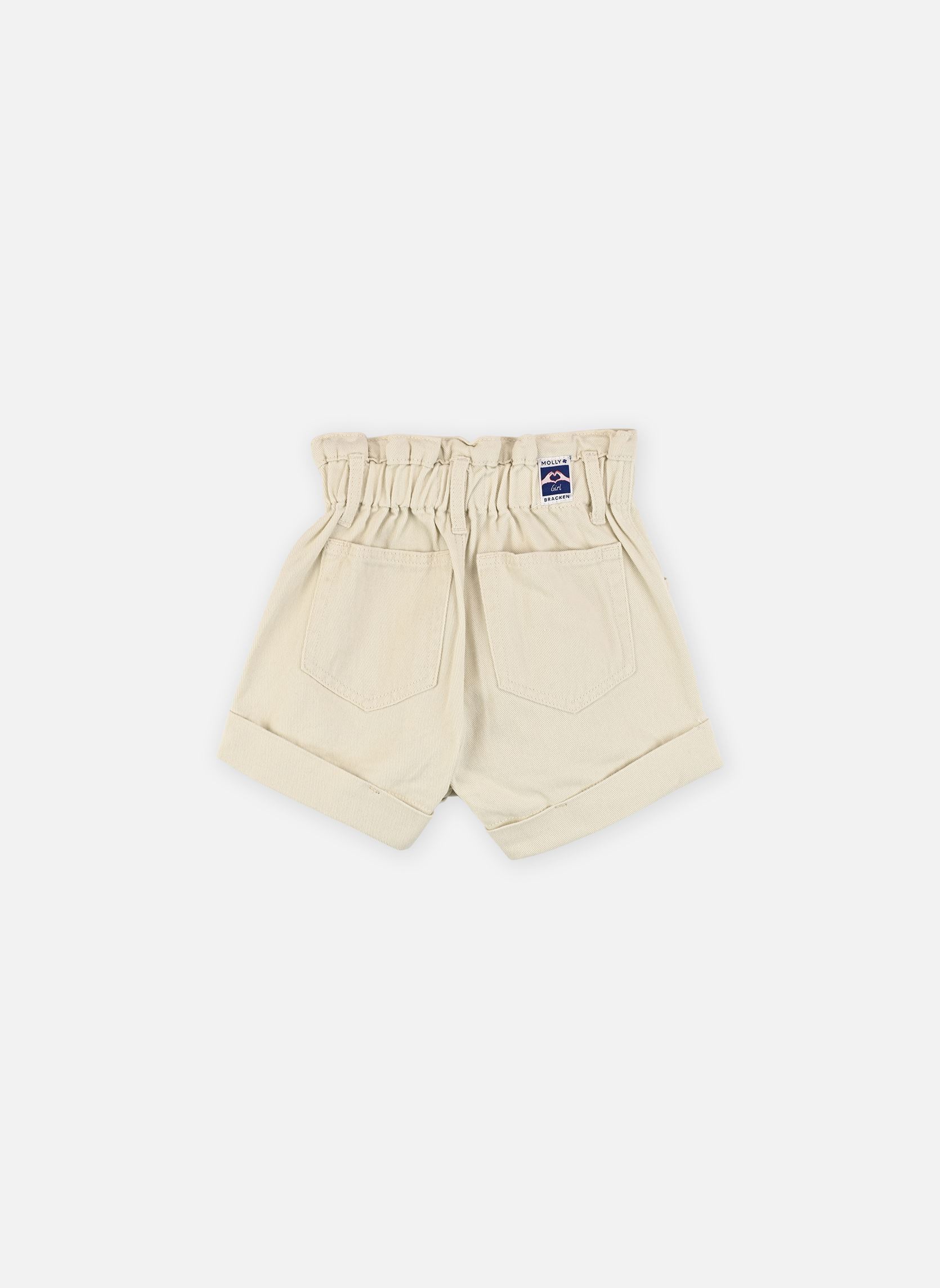 Shorts GIRLS WOVEN SHORTS ME239EP fille blanc Molly Bracken Shorts GIRLS WOVEN SHORTS ME239EP fille blanc OFFWHITE