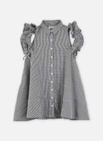 Jurken GIRLS WOVEN DRESS MEL934EP meisjes zwart Molly Bracken Jurken GIRLS WOVEN DRESS MEL934EP meisjes zwart BLACK