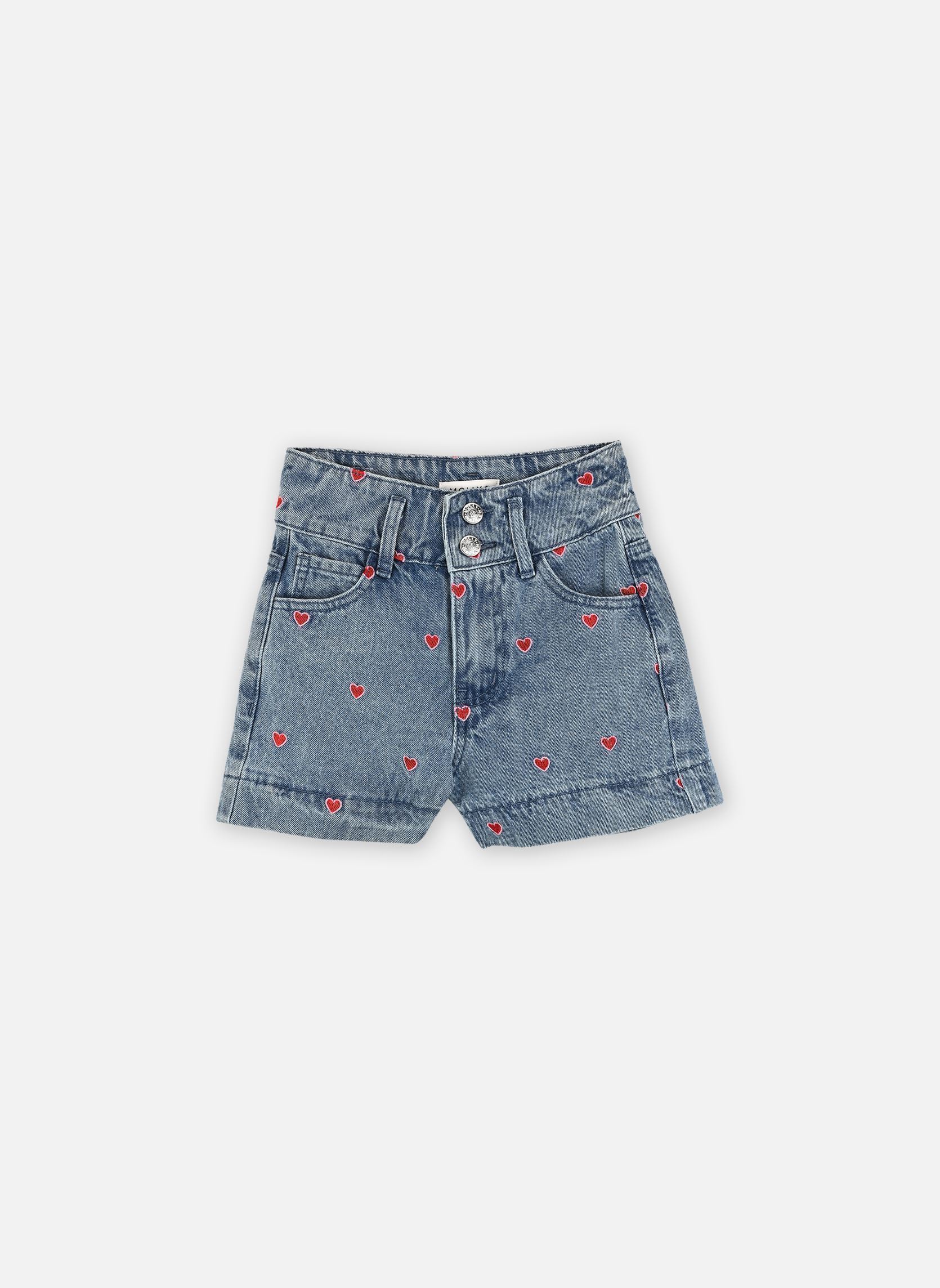 Shorts GIRLS WOVEN SHORTS MELF957EP fille bleu Molly Bracken Shorts GIRLS WOVEN SHORTS MELF957EP fille bleu BLUE DENIM