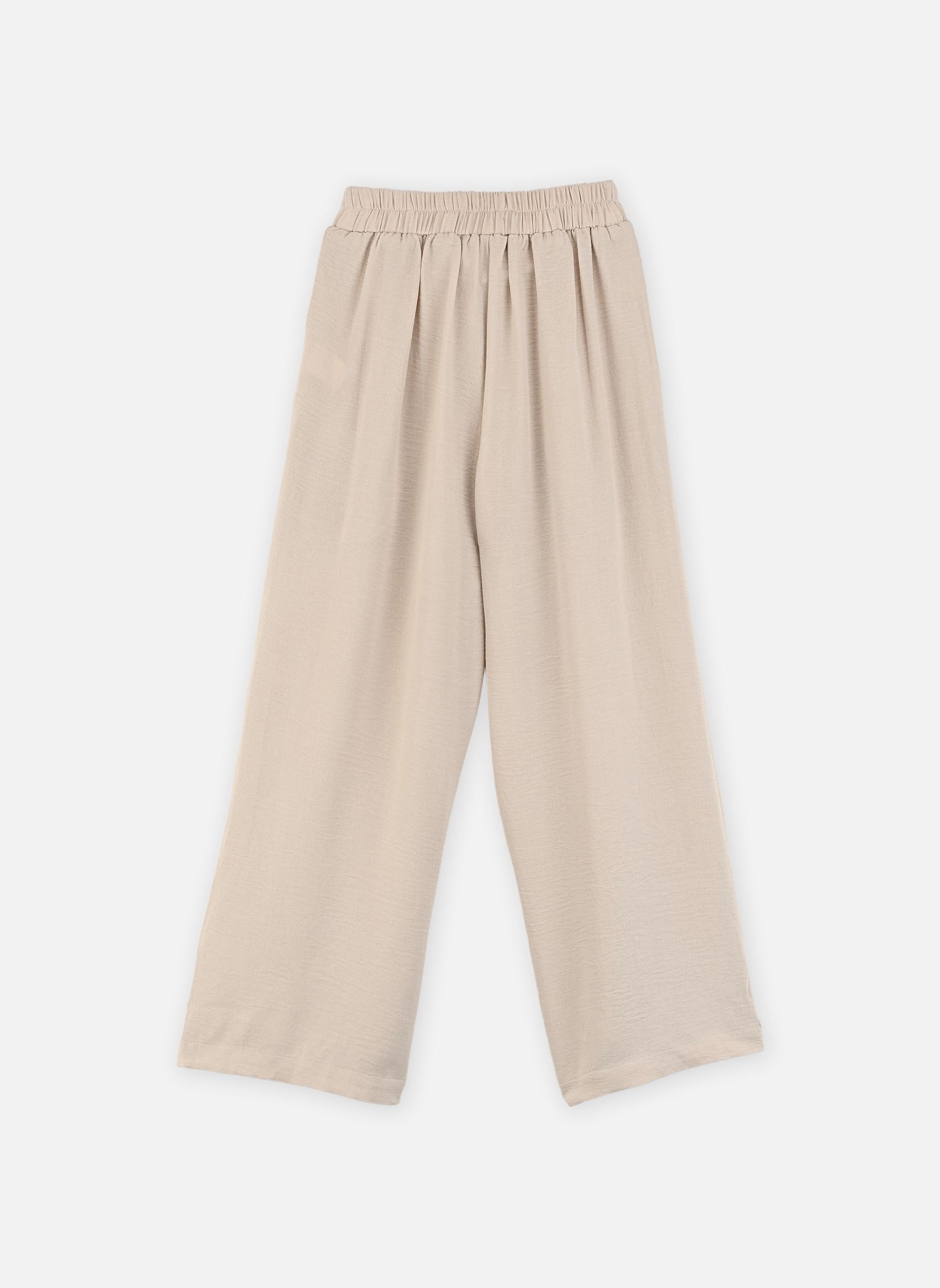 Pantalons GIRLS WOVEN PANTS MG858EP fille beige Molly Bracken Pantalons GIRLS WOVEN PANTS MG858EP fille beige CREAM