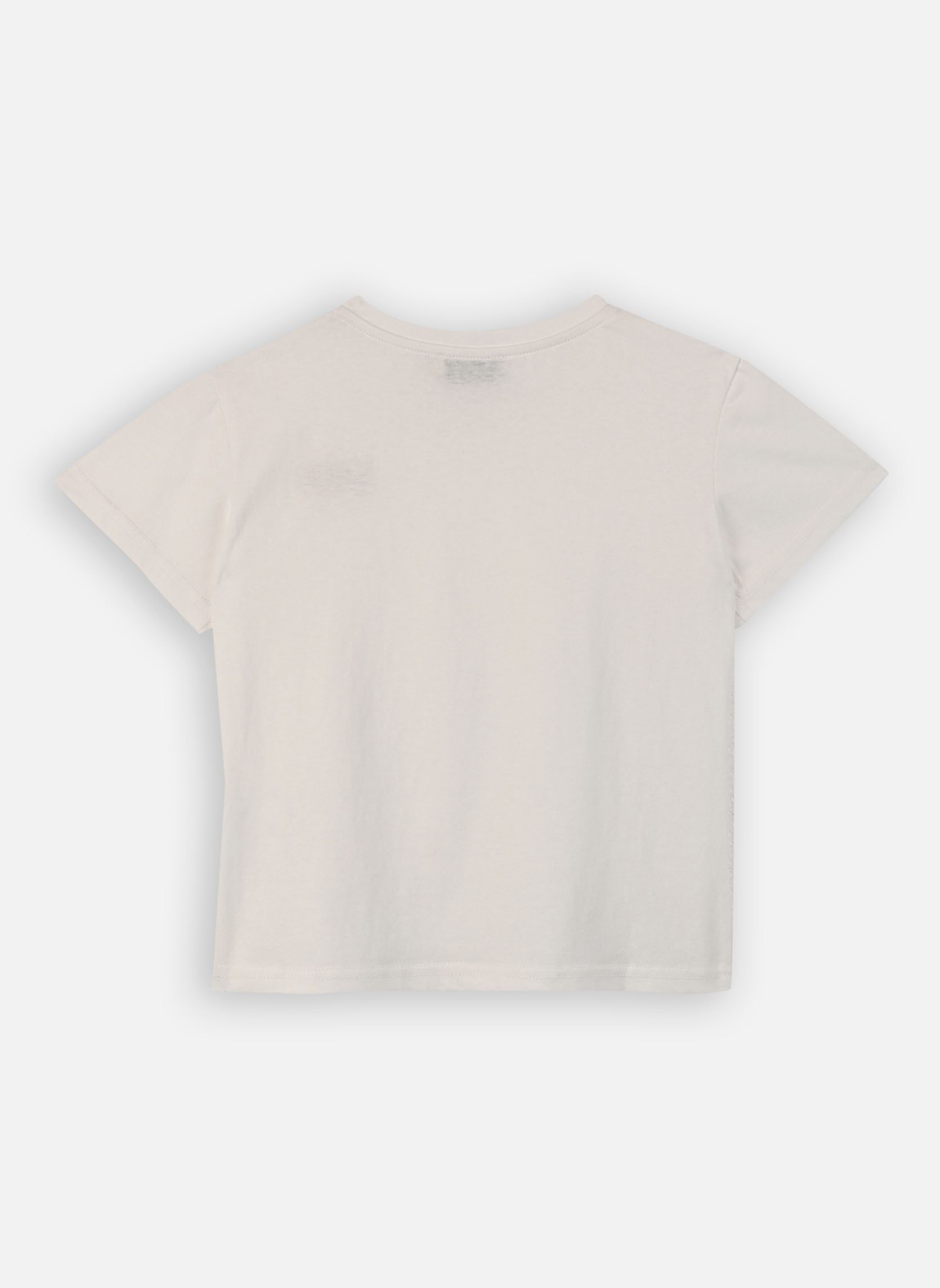 Kurzarm-T-Shirts GIRLS KNITTED TEE MLAL571EP mädchen weiß Molly Bracken Kurzarm-T-Shirts GIRLS KNITTED TEE MLAL571EP mädchen weiß OFFWHITE