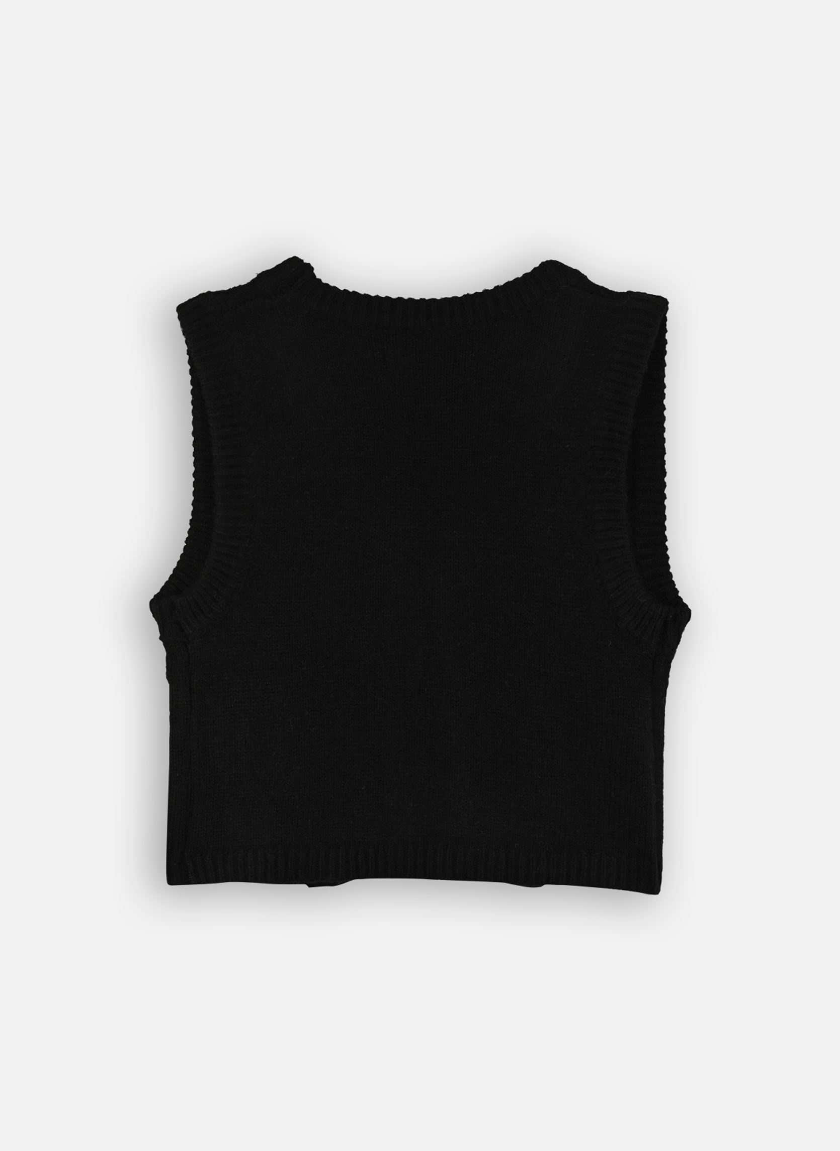 Gilets GIRLS KNITTED SLEEVELESS CARDIGAN MLAL67 fille noir Molly Bracken Gilets GIRLS KNITTED SLEEVELESS CARDIGAN MLAL67 fille noir BLACK