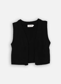 Gilets GIRLS KNITTED SLEEVELESS CARDIGAN MLAL67 fille noir Molly Bracken Gilets GIRLS KNITTED SLEEVELESS CARDIGAN MLAL67 fille noir BLACK