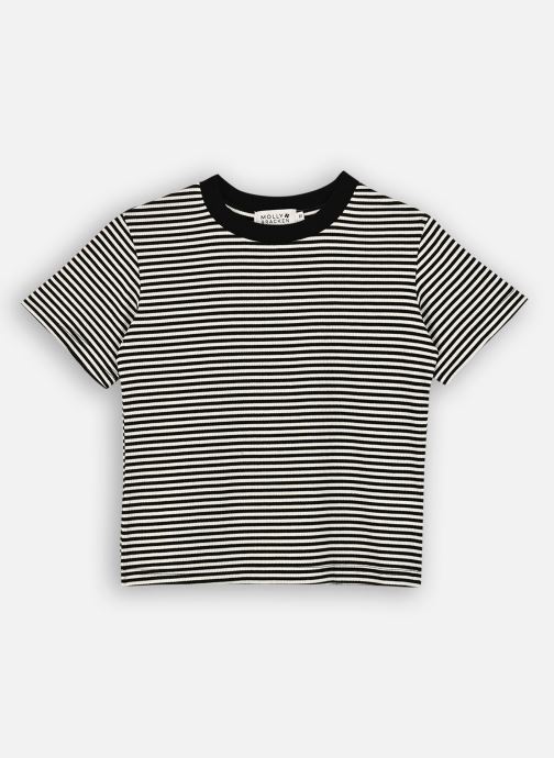 Molly Bracken Tee-shirts manches courtes GIRLS KNITTED TEE MLAL684EP fille noir
