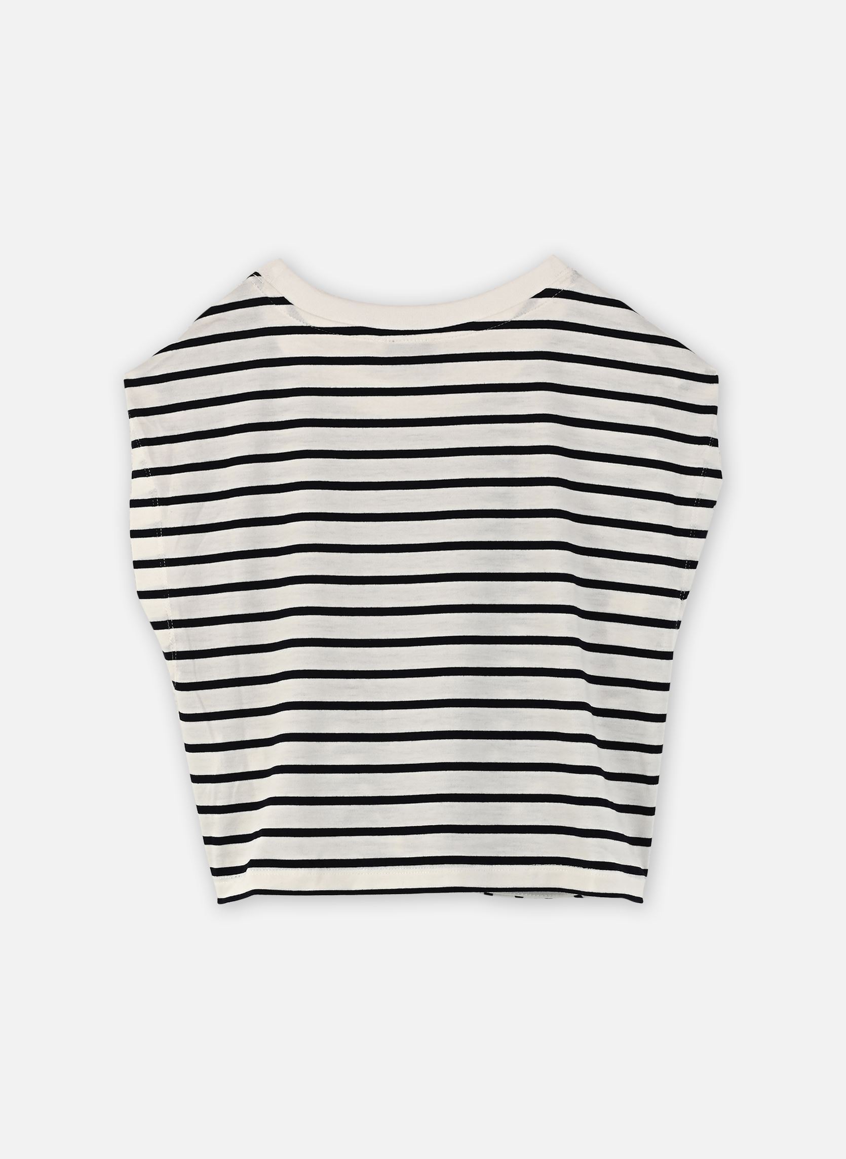 T-Shirts GIRLS KNITTED TEE MT2015EP mädchen weiß Molly Bracken T-Shirts GIRLS KNITTED TEE MT2015EP mädchen weiß WHITE/NAVY BLUE